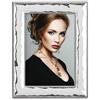 Zep srl Cornice LARINO da Tavolo in Silver Plated per foto 20x25, Posizionabile Orizzont