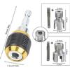 Fustellatrice integrata per tubo acqua 20MM 25MM filettatura interna esterna