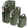 TANICA METALLO 5L MILITARE BENZINA DIESEL OMOLOGATA ANTISCOPPIO 5 LITRI