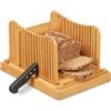 Relaxdays Affettatrice per Pane Manuale, Tagliapane in Cassetta, Affetta Toast,