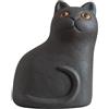 Statuetta Di Gatto In Cemento, Statua Di Gatto In Pietra, Scultura Minimalista