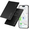 Glitfix Slim Air Tag Card, Bluetooth Smart Finder Ricaricabile, Wallet Tracker Localizza