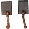 vhbw 2 Spazzole carbone per Bosch GSB 18 V-LI Professional (3 601 H67 100)