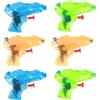 BLUE SKY - 6 Pistole ad Acqua - Gioco all'aperto - 048087 - Multicolore - Plastica - 9 cm - Giocattolo per Bambini - Gioco da Spiaggia - Piscina - Annaffiare - A partire dai 3 anni