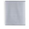 Blindecor L200-Tenda a Pacchetto in Voile Trasparente a Righe 140 x 180 cm Grigio