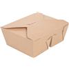 Garcia de Pou 50 pezzi - Scatole americane 2 compartimenti 'Thepack' 675 + 675 Ml 220 + 12Pp G/M2 15,2X12,1X6,5 Cm Naturale Cartone Ondulato Nano-Micro