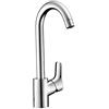hansgrohe MySport Miscelatore cucina monocomando L, 1 getto, cromo, 13862000