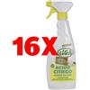ALGA 16 X ALGA Spray Igienizzante Acido Citrico Pronto All'uso 500 ml
