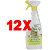 ALGA 12 X ALGA Spray Igienizzante Acido Citrico Pronto All'uso 500 ml