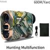 Nohawk 600M 1000Y Telemetro laser da golf per telemetro da Golf Rechargeable