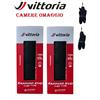 VITTORIA 2 COPERTONCINI 700X25c VITTORIA ZAFFIRO EVO GRAPHENE TUBE TYPE BICI CORSA STRADA