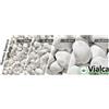 VIALCA SASSI CIOTTOLI IN MARMO SASSI BIANCHI DECORATIVI DA GIARDINO SACCO KG.25