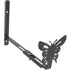 1 set di staffe per fioriere da balcone, staffe per fioriere sospese in