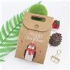 24 PCS Scatole Porta Biscotti Sacchetti Carta Caramelle Piccole Di
