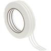 uxcell Nastro adesivo per mascheratura 3 rotoli 0.3x55 yard bianco