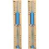 No 2X 15 Minuti Timer Sauna Clessidra Parete Rotante Sabbia Timer Conto Alla R4638