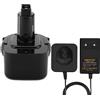 Shentec 12V 3.5Ah Ni-MH per Batteria Dewalt DC9071 DE9071 DW9072 DE9074
