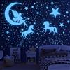 Desert camel 915 Pezzi Stelle Fluorescenti Adesive Soffitto Unicorno Adesivi Murali Bambini C