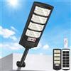 LAMPIONE SOLARE LED ESTERNO 600W IP66 IMPERMEABILE FARETTO STRADALE GIARDINO