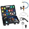 KIT TESTER MANOMETRI REFRIGERANTE 31 PEZZI CON 3 ADATTATORI METALLO STRUMENTI AU
