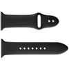 CINTURINO COMPATIBILE NERO PER APPLE WATCH DA 38mm, WATCH DA 40mm WATCH38N