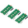 uxcell 3Pcs Adattatore M2 SSD 2230-2280 Verde per Trasferimento