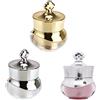 1 set 3pcs crema viso bottiglie di viaggio vuoto bottiglie di trucco corona