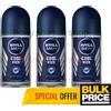 Nivea Men Nivea Deodorante Roll-On Uomo Cool Kick Extra Dry 72H Protezione Freschezza...