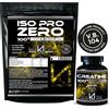 K1 Nutrition ISO PRO ZERO 1 KG Proteine Isolate GLUTEN FREE + 100 gr Creatina