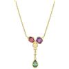 Swarovski Collana Swarovski Imber a Y Pendente 5753261 necklace Dorata Donna Multicolor