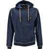 Ciesse Piumini Felpa con cappuccio Ciesse Piumini da uomo, in cotone, colore blu