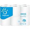 Papernet Simplify 406426L Carta Igienica Carbon Neutral, 8 Confezioni da 12 Rotoli in Pura Cellulosa da 18.15 m Ciascuno, 2 Veli, 165 Strappi da 9.5x11cm
