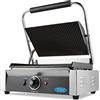 Maxima Gastro Panini - Griglia a contatto scanalata - con vassoio raccogli grasso - 2200 Watt