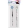 TrAdE Shop Traesio KIT 2PZ MATITE CON GOMMA ROTONDA GRAFICA FROZEN PER DISEGNO SCUOLA BAMBINE 96075