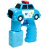 TrAdE Shop Traesio PISTOLA SPARA BOLLE DI SAPONE A FORMA DI AUTO DELLA POLIZIA DA 100ML GIOCO BAMBI