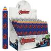 TrAdE Shop Traesio SET 24PZ GOMMA PER CANCELLARE A FORMA DI MATITA GIGANTE AVENGERS REGALO BAMBINI