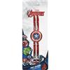 TrAdE Shop Traesio SET 2 PZ MATITE CON GOMMA ROTONDA GRAFICA AVENGERS CANCELLERIA SCUOLA BAMBINI 96
