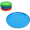 TrAdE Shop Traesio FRISBEE FRESBEE DISCO VOLANTE 23CM GIOCO DA SPIAGGIA APERTO 3 COLORI ASSORTITI 2