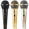 No Mic Prop Tre Microfoni Decorativi Accessori Microfono In Plastica H1Q22178