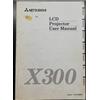 Mitsubishi Manuale di istruzioni in multilingue per LCD Projector- Modello LVP-X