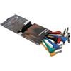 Me all service Set di 6 Cavo audio Jack- Jack 6,3 mm, 0,25 mt Me All Sound