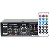 Andowl AMPLIFICATORE DI POTENZA AUDIO STEREO HI-FI Q-T110 MAX CON RIVERBERO KARAOKE TEL