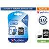 Verbatim SCHEDA DI MEMORIA VERBATIM MEMORY CARD MICRO SD UHS-I CLASSE 10 80MB/s 128GB