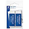 Staedtler Mars Plastic - Gomme da Cancellare, Set Cancelleria Scuola Università