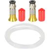 SODIAL Connettore Dritto Pneumatico PC4-M6 per Parti di Stampante 3D, Scatola per 1394