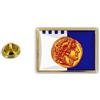 Non Di Marca Spilla Pin Stemma Metallo Drapeau Thessalonique Grecia