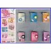 Bandai HELLO KITTY Notebooks Libricini 4cm Set 6 Con Laccetto Cellulare Danglers