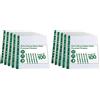 SUMMIT Buste perforate in polietilene, formato A4, trasparenti, 100 buste in pla