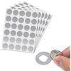 Scratchstix 150 Pezzi, 25mm Gratta e Vinci Personalizzato Etichette Adesivi - Argento | Scra