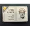 tessera commemorativa M con medaglia oro 8 carati